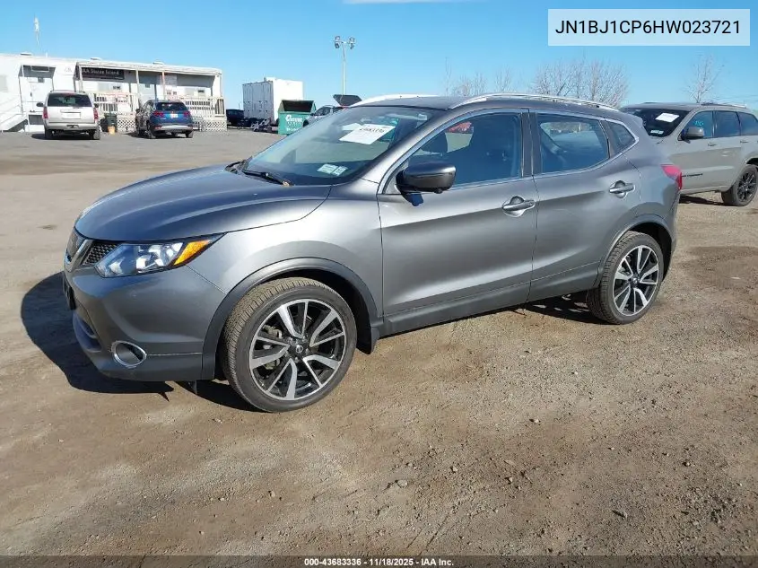 JN1BJ1CP6HW023721 2017 Nissan Rogue Sport Sl