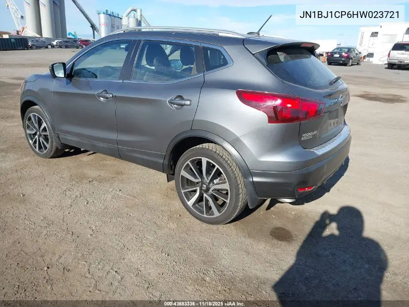 JN1BJ1CP6HW023721 2017 Nissan Rogue Sport Sl