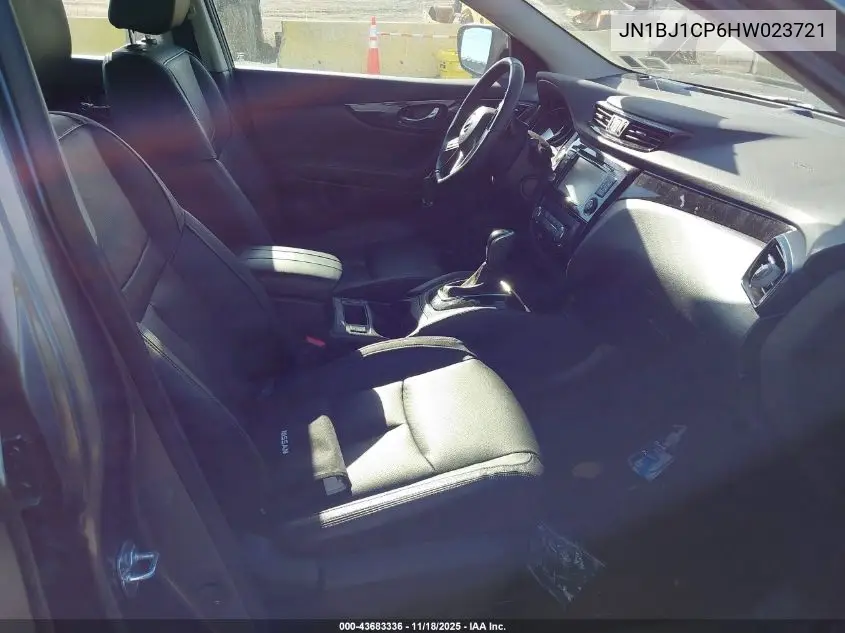 JN1BJ1CP6HW023721 2017 Nissan Rogue Sport Sl