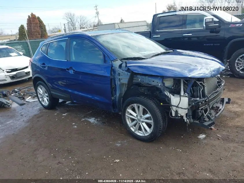 JN1BJ1CR5HW108020 2017 Nissan Rogue Sport Sv
