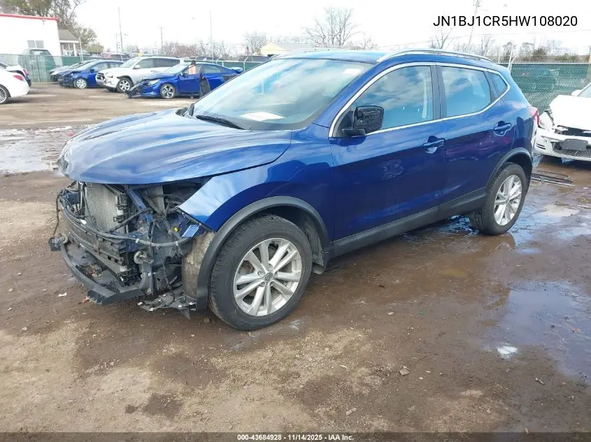JN1BJ1CR5HW108020 2017 Nissan Rogue Sport Sv