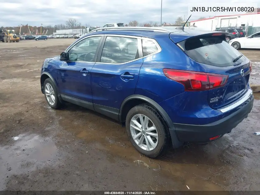 JN1BJ1CR5HW108020 2017 Nissan Rogue Sport Sv