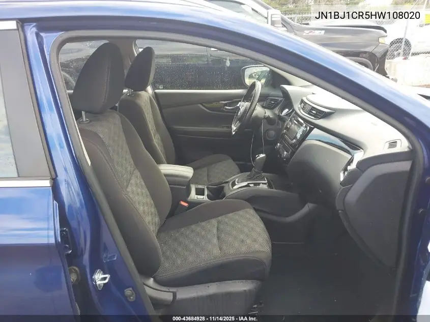 JN1BJ1CR5HW108020 2017 Nissan Rogue Sport Sv