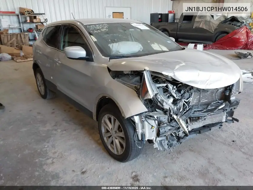 JN1BJ1CP1HW014506 2017 Nissan Rogue Sport S