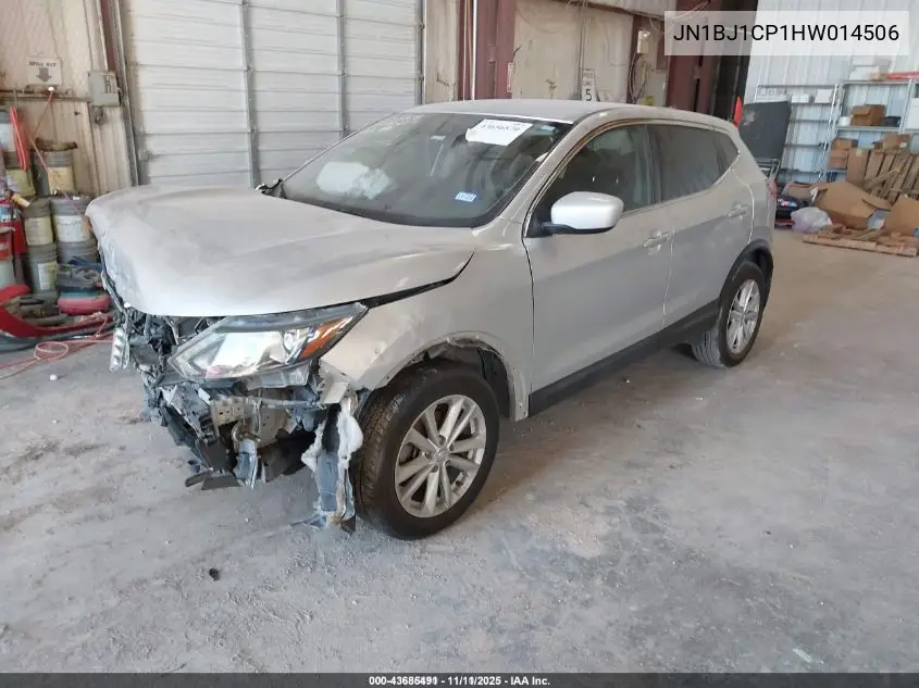 JN1BJ1CP1HW014506 2017 Nissan Rogue Sport S