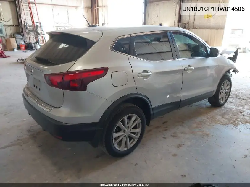 JN1BJ1CP1HW014506 2017 Nissan Rogue Sport S