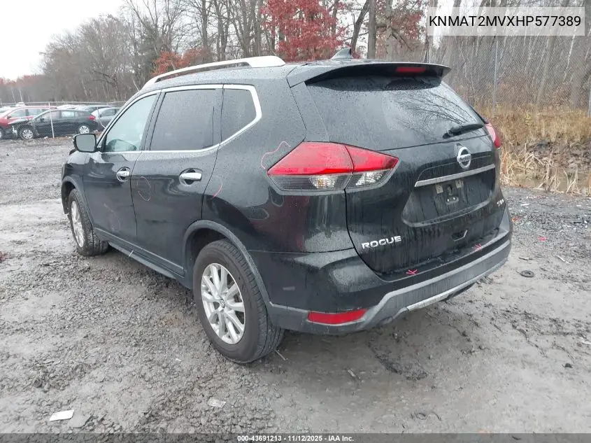 KNMAT2MVXHP577389 2017 Nissan Rogue Sv