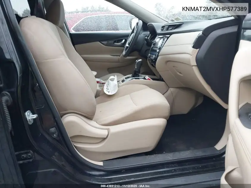 KNMAT2MVXHP577389 2017 Nissan Rogue Sv