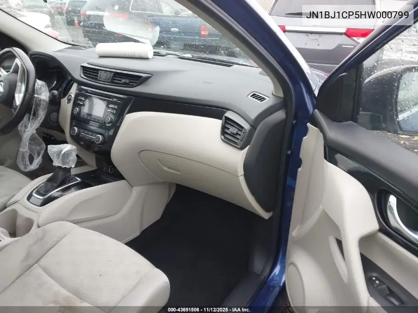 JN1BJ1CP5HW000799 2017 Nissan Rogue Sport S/Sl/Sv