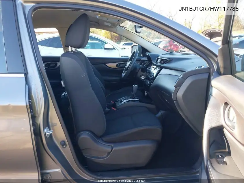 JN1BJ1CR7HW117785 2017 Nissan Rogue Sport S