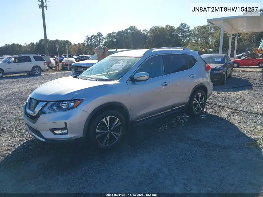 JN8AT2MT8HW154237 2017 Nissan Rogue Sl