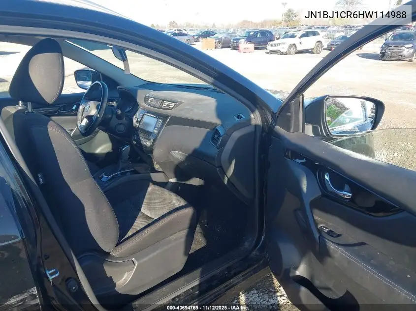 JN1BJ1CR6HW114988 2017 Nissan Rogue Sport Sv