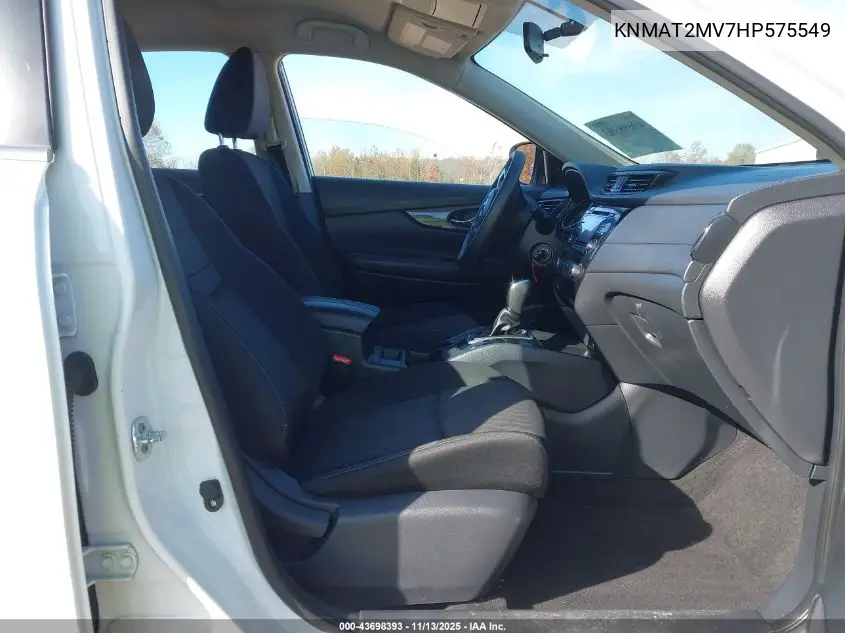 KNMAT2MV7HP575549 2017 Nissan Rogue S