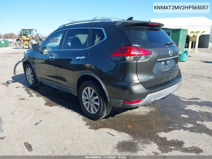 KNMAT2MV2HP565057 2017 Nissan Rogue Sv