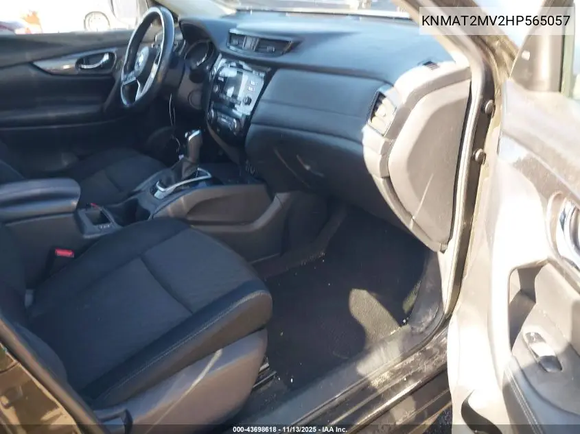 KNMAT2MV2HP565057 2017 Nissan Rogue Sv