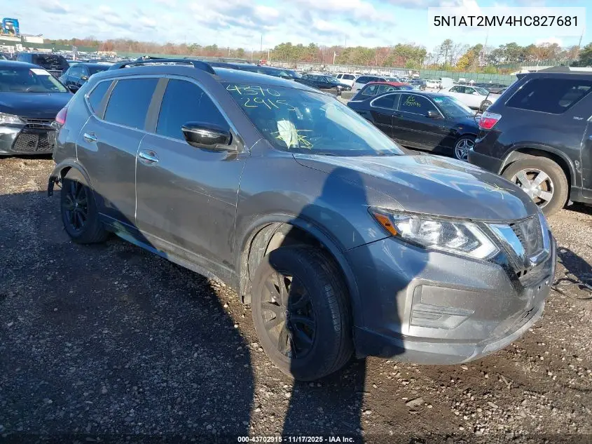 5N1AT2MV4HC827681 2017 Nissan Rogue Sv