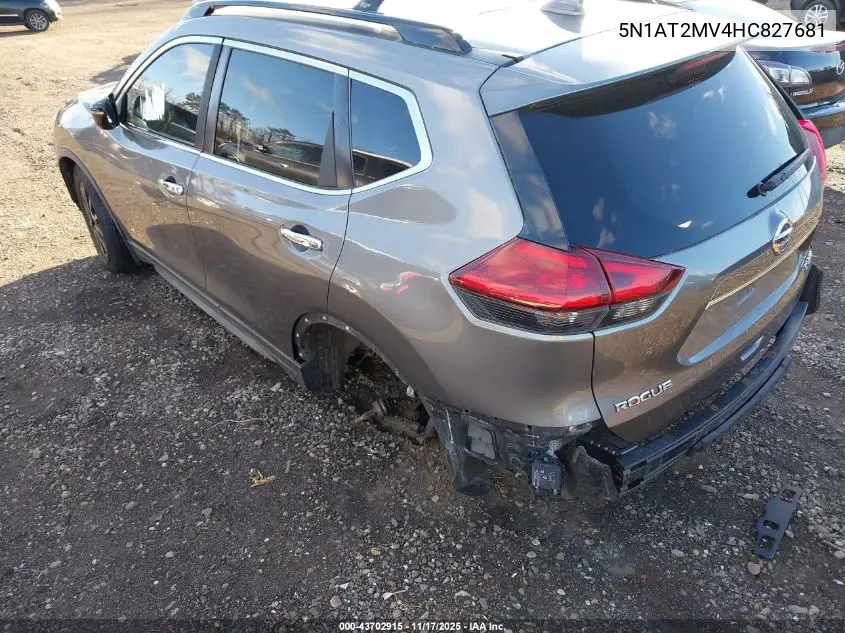 5N1AT2MV4HC827681 2017 Nissan Rogue Sv