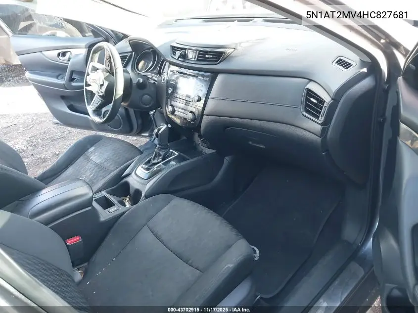 5N1AT2MV4HC827681 2017 Nissan Rogue Sv