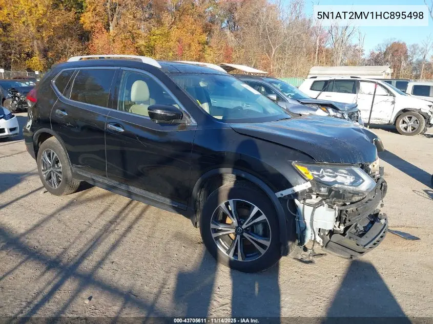 5N1AT2MV1HC895498 2017 Nissan Rogue Sl