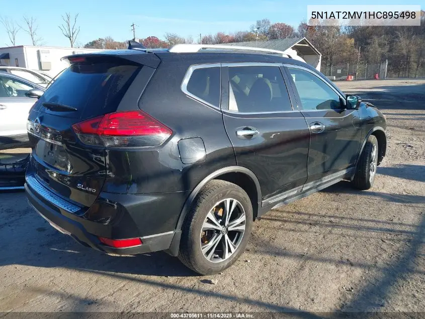 5N1AT2MV1HC895498 2017 Nissan Rogue Sl