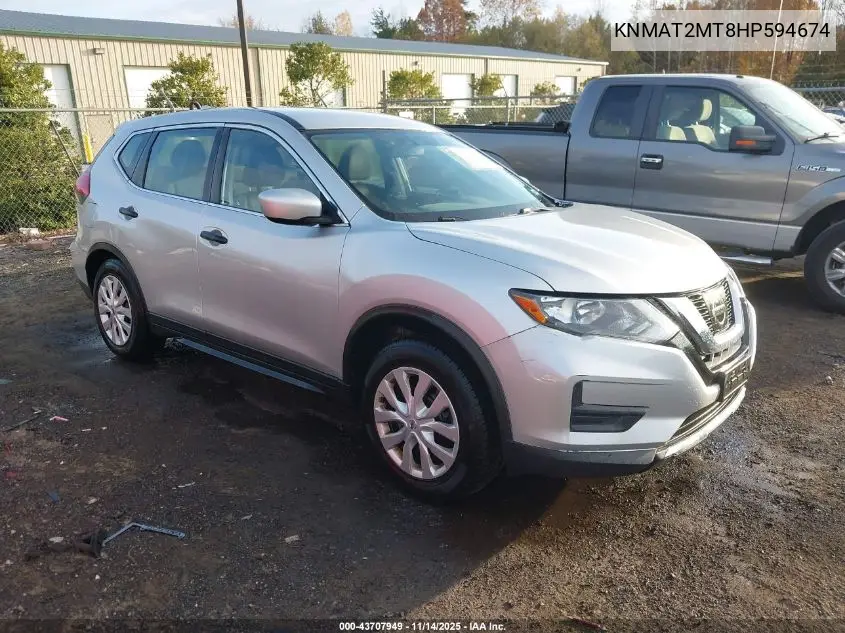 KNMAT2MT8HP594674 2017 Nissan Rogue S
