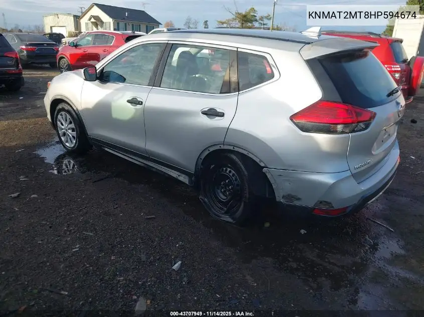 KNMAT2MT8HP594674 2017 Nissan Rogue S