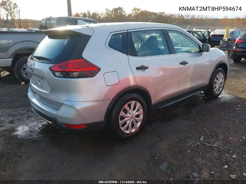 KNMAT2MT8HP594674 2017 Nissan Rogue S