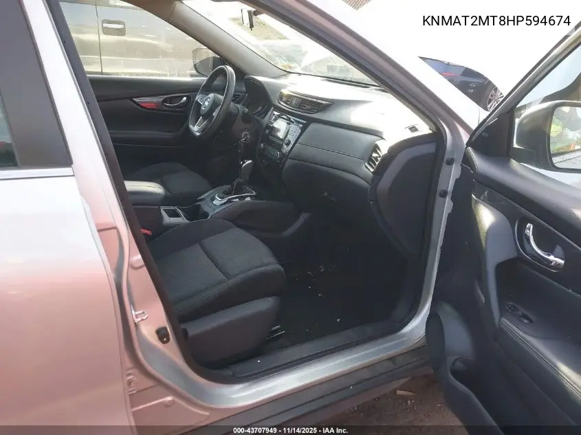 KNMAT2MT8HP594674 2017 Nissan Rogue S