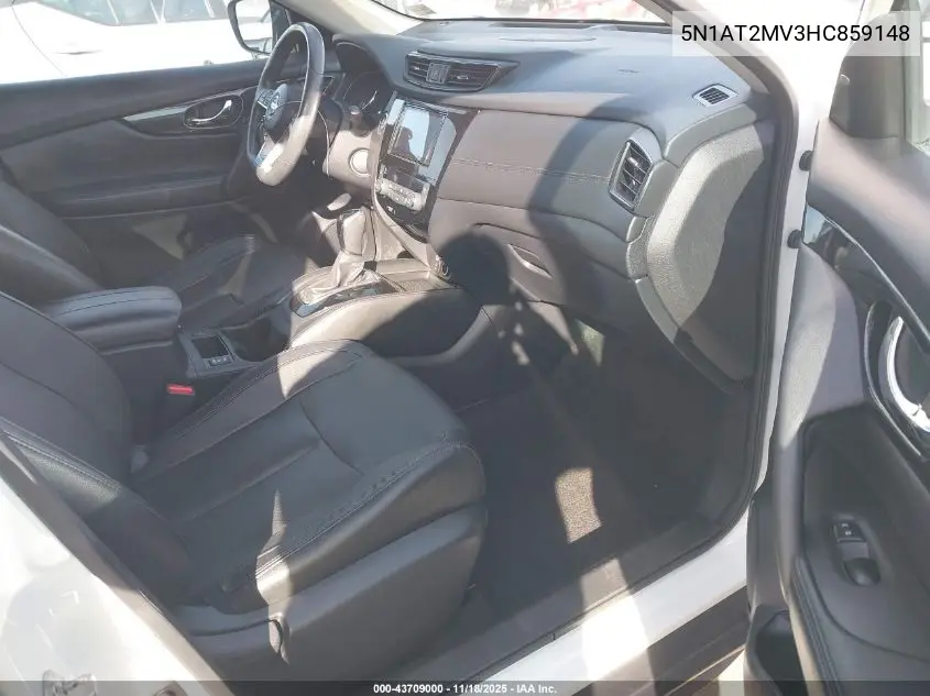 5N1AT2MV3HC859148 2017 Nissan Rogue Sl