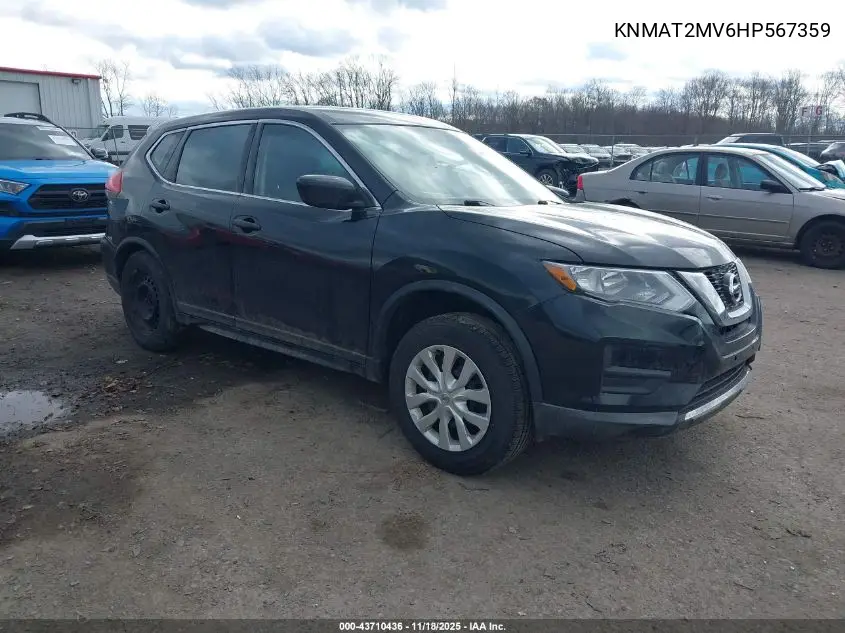 KNMAT2MV6HP567359 2017 Nissan Rogue S