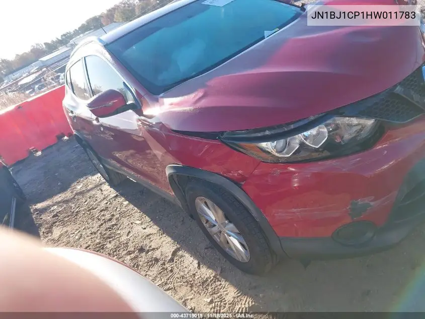 JN1BJ1CP1HW011783 2017 Nissan Rogue Sport Sv