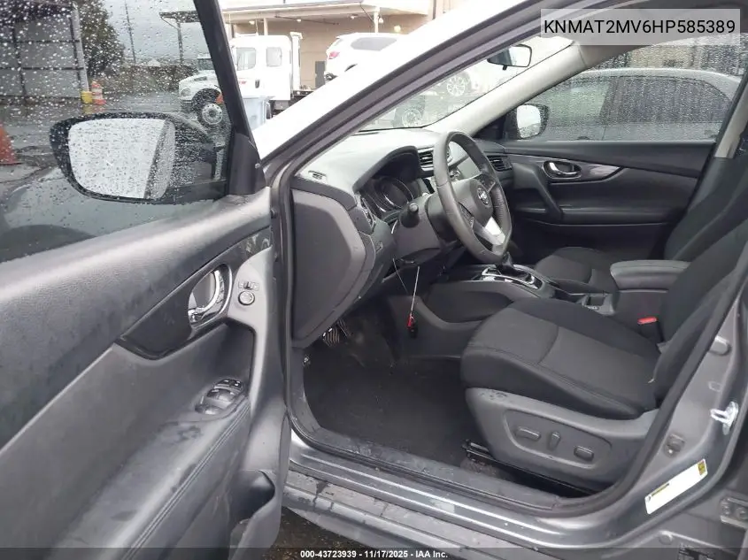 KNMAT2MV6HP585389 2017 Nissan Rogue Sv