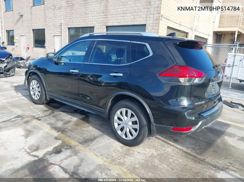 KNMAT2MT0HP514784 2017 Nissan Rogue S