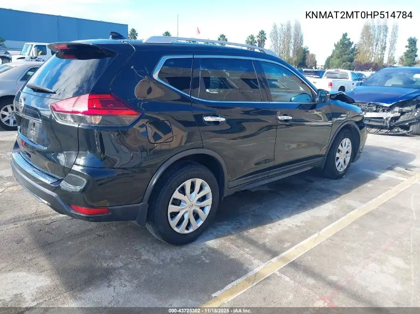 KNMAT2MT0HP514784 2017 Nissan Rogue S