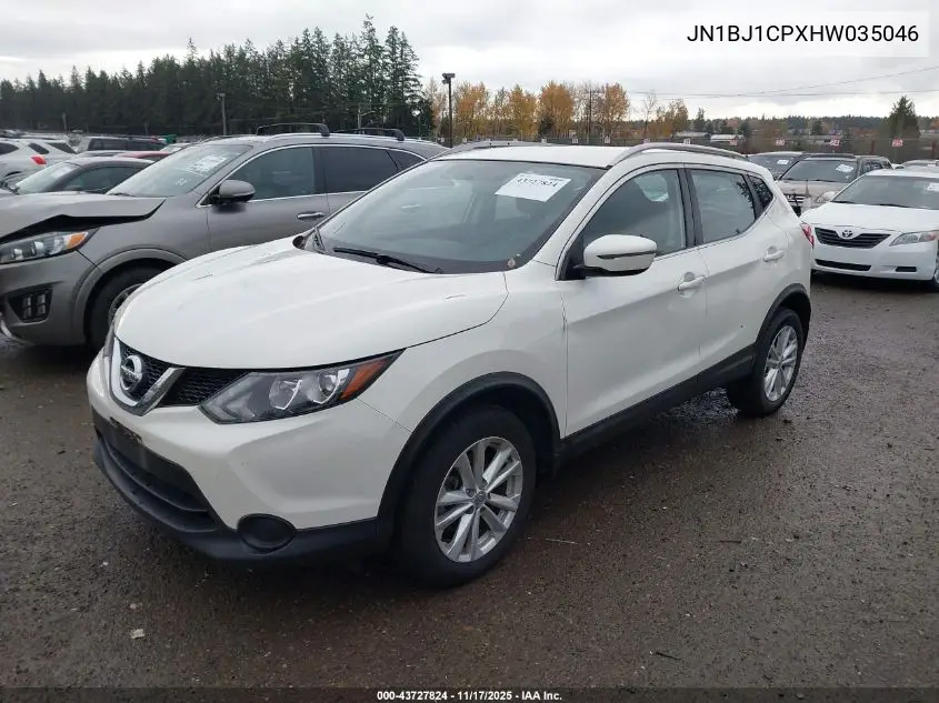 JN1BJ1CPXHW035046 2017 Nissan Rogue Sport Sv