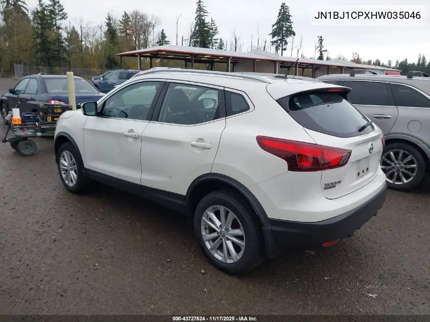 JN1BJ1CPXHW035046 2017 Nissan Rogue Sport Sv