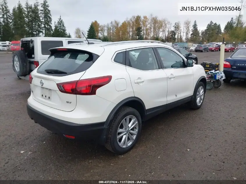 JN1BJ1CPXHW035046 2017 Nissan Rogue Sport Sv