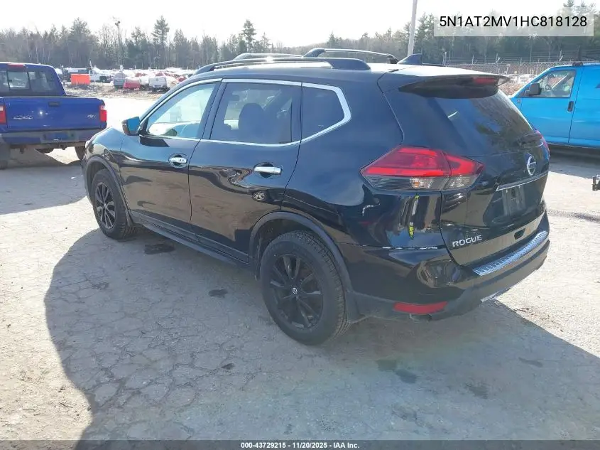 5N1AT2MV1HC818128 2017 Nissan Rogue Sv