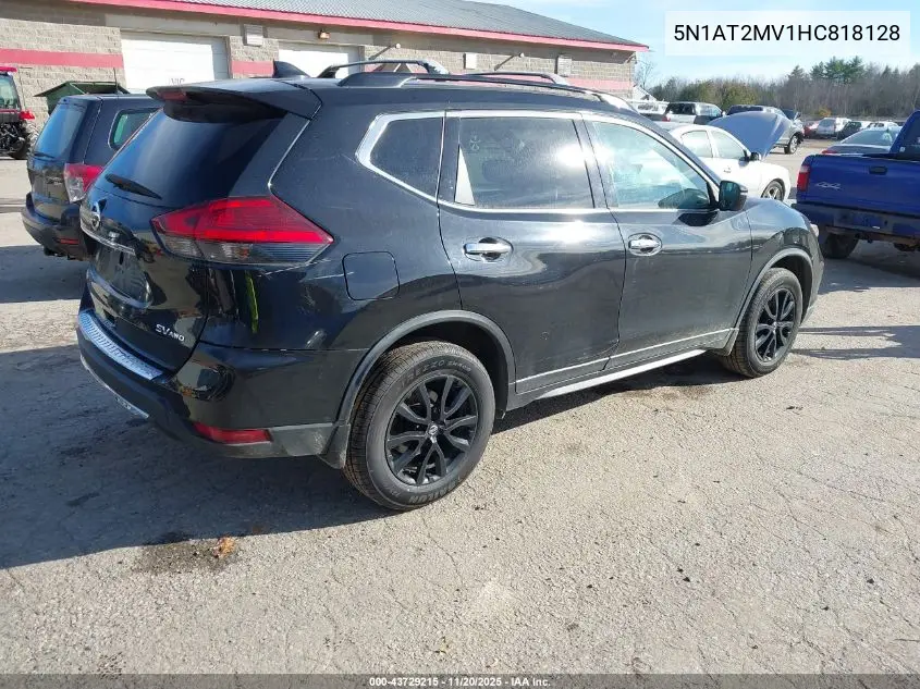 5N1AT2MV1HC818128 2017 Nissan Rogue Sv