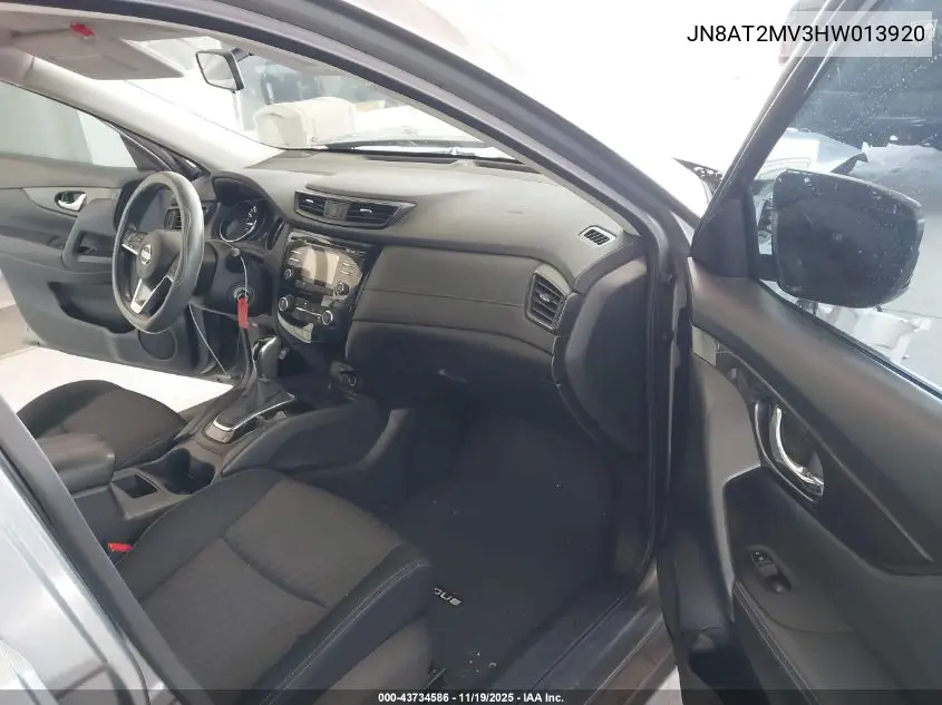 JN8AT2MV3HW013920 2017 Nissan Rogue S