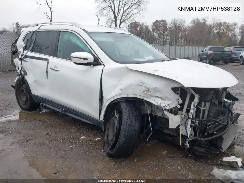 KNMAT2MV7HP538128 2017 Nissan Rogue S