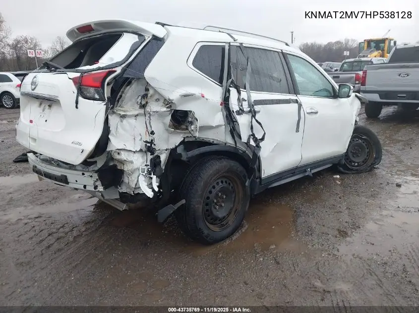 KNMAT2MV7HP538128 2017 Nissan Rogue S