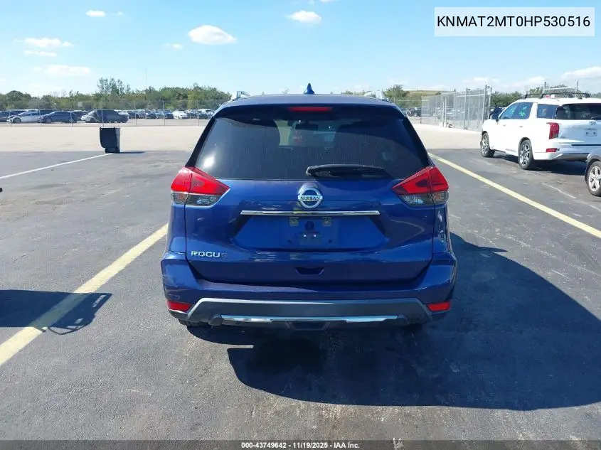 KNMAT2MT0HP530516 2017 Nissan Rogue S