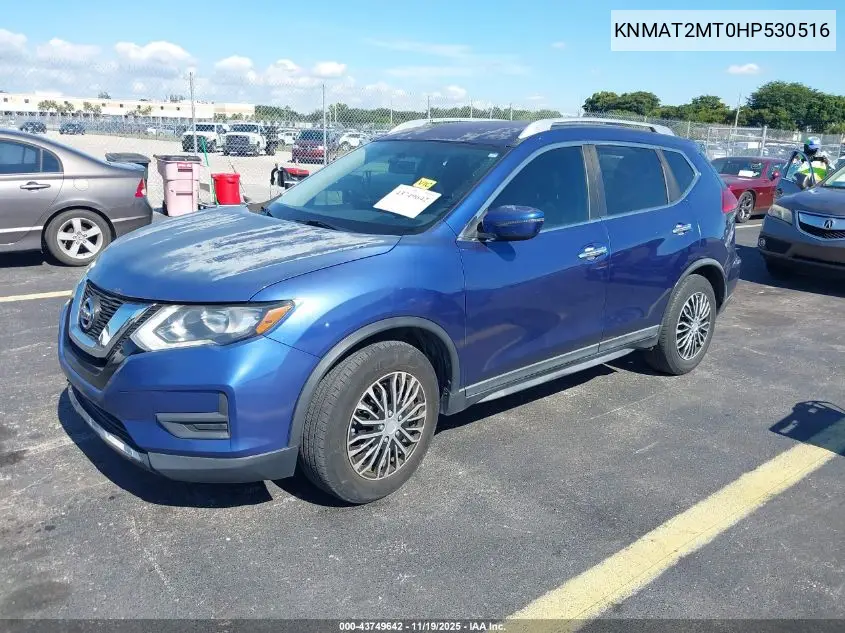 KNMAT2MT0HP530516 2017 Nissan Rogue S