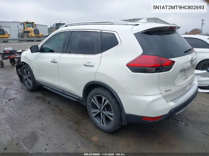 5N1AT2MT9HC802693 2017 Nissan Rogue Sl