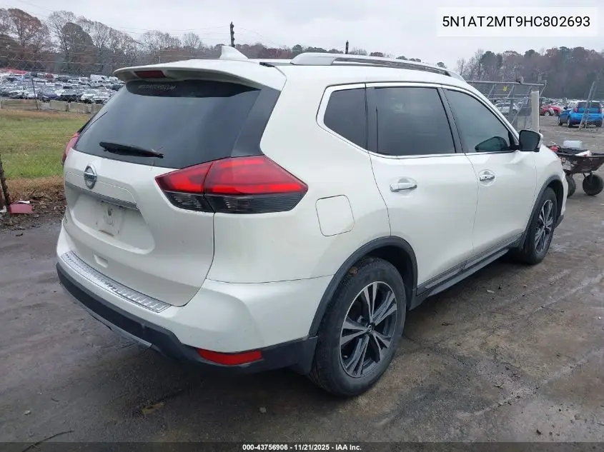 5N1AT2MT9HC802693 2017 Nissan Rogue Sl