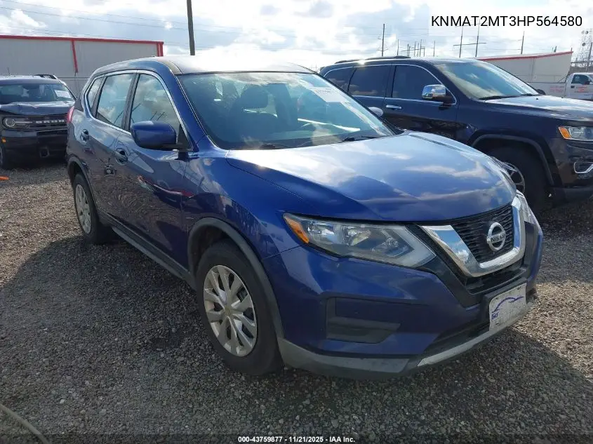 KNMAT2MT3HP564580 2017 Nissan Rogue S