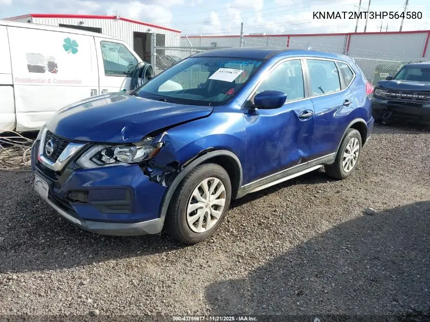 KNMAT2MT3HP564580 2017 Nissan Rogue S