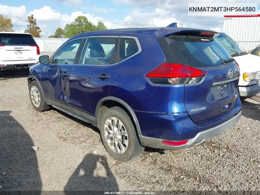 KNMAT2MT3HP564580 2017 Nissan Rogue S
