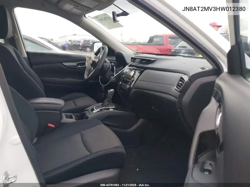 JN8AT2MV3HW012380 2017 Nissan Rogue S